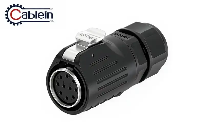 LP24 10-Pin Waterproof Multi-Pole Connector